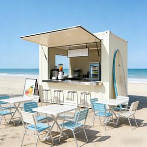 Offre Spéciale : Maison Mobile Préfabriquée de 3 mètres, Conteneur Aménagé, Kiosque <span class=keywords><strong>Extérieur</strong></span> pour Hôtel, Café, Stand Alimentaire, Magasin de Thé au Lait, Bar à Domicile - Product Image 3