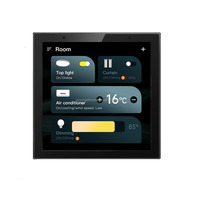 Tuya Zigbee Écran de contrôle de maison intelligente de 4 pouces avec connectivité WIFI pour le contrôle de commutateur intelligent d'hôtel