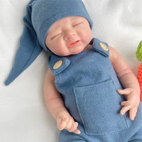 Poupée bébé reborn en silicone pleine matière, douce et câline, de 18 pouces, réaliste, souple, lavable, nouveau-né, avec vêtements, cadeau pour enfants