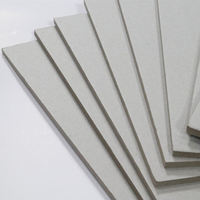 Pulpe recyclée 0.5mm 1mm 1.5mm 2mm épaisseur papier non couché 450gsm-1850gsm gris carte à puce Carton feuilles de carton