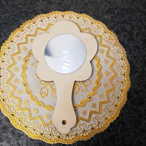 Nieuwigheid Diy Painting Ambachtelijke Benodigdheden Unisex Tekening Speelgoed Set Voor Meisjes En Jongens Van 5 Tot 7 Jaar Schilderen Spiegel Hout Ambachten Diy - Product Image 3