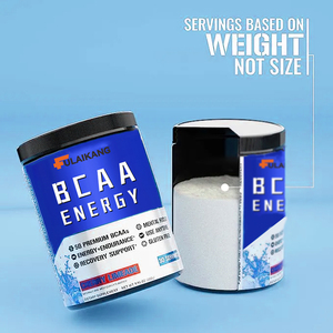 Poudre de boisson énergétique BCAA personnalisée 2:1:1 <span class=keywords><strong>Matrix</strong></span> avec extrait de thé vert pour la concentration sportive et le soutien musculaire 282g - Product Image 2