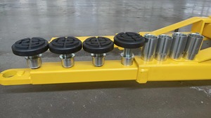 Sollevatore Auto a Due Colonne da 4 Tonnellate, Sollevatore Idraulico a Soffitto per Attrezzature da Officina Auto - Product Image 2