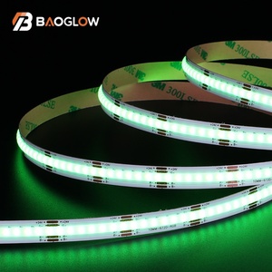 ไฟ LED คุณภาพสูงแบบขายส่ง 12W/M 24V 10mm 672D Smart Cob Led Rgb แถบไฟ LED Cob Rgb 7 สี 5 เมตร สำหรับทีวี - Product Image 4