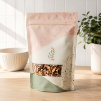 Granola et mélange de noix Pastel Terrazzo en sachet stand-up