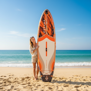 P.F. Tabla de Paddle Surf Inflable de Calidad Premium con Material Drop Stitch, Entrega Rápida, con Accesorios CT12 3-Fin Stabili - Product Image 1