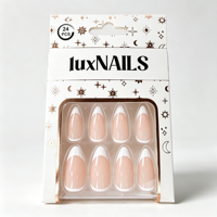 Collection en gros de faux ongles à presser – 24 pièces, conception personnalisée, fabrication directe d'usine, modèles variés, ongles artificiels en acrylique en vrac