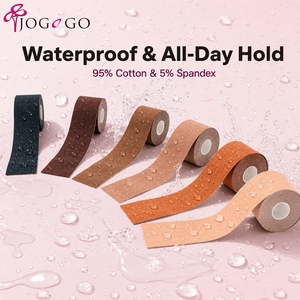 JOGOGO Bande adhésive invisible pour poitrine, effet push-up, imperméable, pour femmes grandes tailles, lifting instantané des seins - Product Image 4