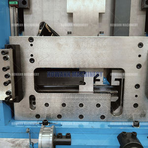 Máquina formadora de rollos de canales galvanizados CZ completamente automática, acero cromado 45 #, capacidad de 8-15 m/min, cambio rápido personalizado - Product Image 4