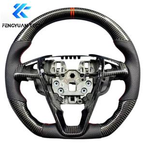 Volant de voiture personnalisé en Alcantara et fibre de carbone forgée pour <span class=keywords><strong>Ford</strong></span> Mondeo Mk5 Mk2 Mk4 Mk3 <span class=keywords><strong>S</strong></span>-<span class=keywords><strong>MAX</strong></span> Galaxy Taurus Edge <span class=keywords><strong>2008</strong></span> - Product Image 5