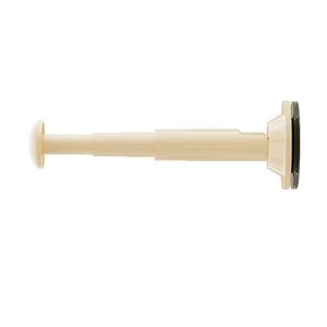 Wall Mounted Telescopic <b>Clothes</b> <b>Rack</b> Round With Clip No Drilling Required Built In Household Hanging Rod - Product Image 1