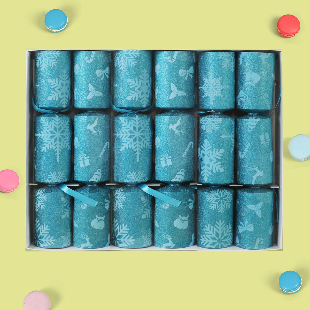 azul navideño