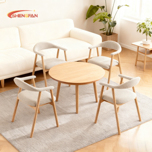 <span class=keywords><strong>Chaise</strong></span> de salle à manger nordique de vente chaude conception peu encombrante cadre en <span class=keywords><strong>bois</strong></span> de caoutchouc pour Restaurant café Banquet utilisation polyvalente - Product Image 1