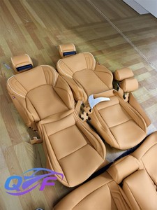 Funda de asiento de cuero con diseño de patrón de diamante para Toyota RV4/Highlander/Sequoia/FJ Cruiser/Land Cruiser Camry/<span class=keywords><strong>Corolla</strong></span>/Avalon/Yaris - Product Image 2