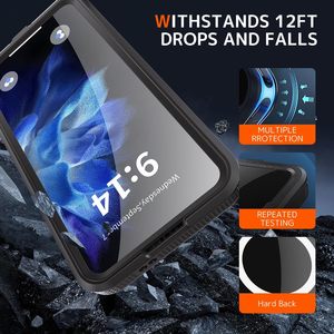 Étui de téléphone portable pour S25/S23 Ultra, design sportif, TPU+PC+PET, étanche, magnétique, protection 360°, protection d'écran intégrée - Product Image 4