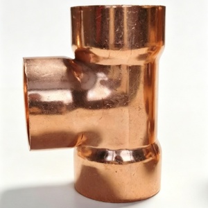 Raccord en T en cuivre de haute qualité pour tuyaux de diamètre égal, petits et moyens diamètres, prix de vente directe - Product Image 6