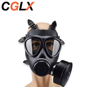 Ce Cbrn Silicone Công Nghiệp Panorama Nạ Tái Sử Dụng Abek Lọc Hóa Chất Chống Độc Hại Hạt Nhân Đầy Đủ Mặt Nạ Khí Cho Khói - Product Image 1