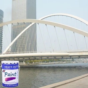 Pintura Anticorrosiva de Poliuretano de Color, Impermeable, para Puentes, con Recubrimiento Epóxico Grueso y Escala de Vidrio - Product Image 1