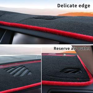 Пользовательский Коврик для приборной панели Muchkey для <span class=keywords><strong>Toyota</strong></span> <span class=keywords><strong>Camry</strong></span> 2018 2019, коврик для приборной панели, протектор для приборной панели, простая установка - Product Image 4