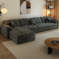 Sofá Cama en Forma de L, Estilo Moderno, Sofá Cama Queen para Apartamento, Sofá de 2-3 Plazas para Hotel, Salón, Sala de Estar, Dormitorio
