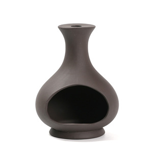 Soporte para quemador de salvia peruana, de cerámica de arcilla púrpura, para aromaterapia, artesanal - Product Image 6