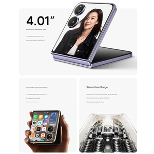 Teléfono Inteligente Mix Flip 5G con Pantalla AMOLED de 6.86 Pulgadas y 120 Hz, Snapdragon 8 Elite, Lentes Leica, Batería de 5165 mAh, Octa Core, Inglés - Product Image 4