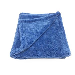 Felpa de secado de alta calidad que detalla 1200gsm Edgeless 60x90cm <span class=keywords><strong>Toalla</strong></span> de secado de <span class=keywords><strong>microfibra</strong></span> Twistd Loop de doble capa - Product Image 5