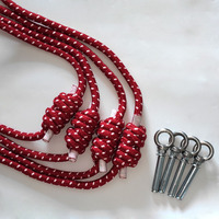 Ensemble d'accessoires de yoga en coton pur, sangle de stretching murale, sangle antidérapante résistante aux charges, essentielle pour le yoga et les étirements