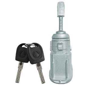 Cilindro de Cerradura Cilíndrico DZ083M3 2 Llaves Gris Claro Pieza Automotriz Para Volkswagen Golf - Product Image 5