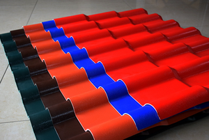 Tuile en PVC, plaque de PVC, tuiles en PVC pour <span class=keywords><strong>toitures</strong></span>, tuile de toiture en résine synthétique, entreprise de fabrication de tuiles en Chine - Product Image 6