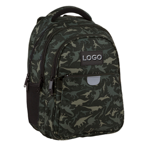 <span class=keywords><strong>Sac</strong></span> <span class=keywords><strong>à</strong></span> <span class=keywords><strong>dos</strong></span> étudiant de style <span class=keywords><strong>national</strong></span> avec fermeture éclair, imprimé animal, grande capacité, écologique, résistant <span class=keywords><strong>à</strong></span> l'eau, avec bretelles arquées - Product Image 1