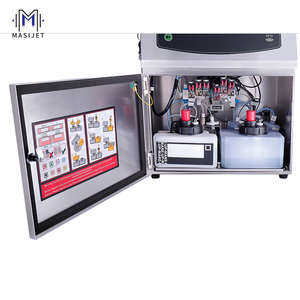 Endüstriyel Cij dijital mürekkep püskürtmeli yazıcı beyaz konveyör bant makinesi yumurta şişeleri karton torbalar tarih son kullanma toplu kod beyaz - Product Image 5