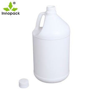 Empty HDPE Plastic 1 Gallon Detergent Liquid Bottle with Cap - Product Image 4