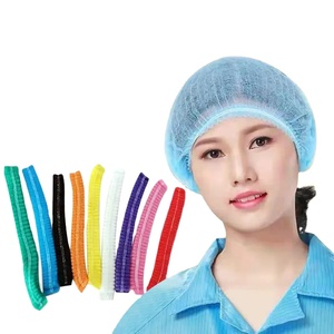 Gorros Desechables Multicolor de Tela No Tejida, Tipo Bouffant, para Salones de Belleza, Tatuajes, Uso Médico y Hostelería - Product Image 1