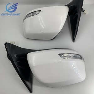 Toyota Prado 2010-2022 사각지대 자동차 수정 교체를위한 하이 퀄리티 ABS 유리 전기 접이식 백미러 - Product Image 4