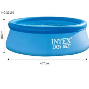 도매 가격으로 휴대용 INTEX 고무 수영장 1 조각 inflables piscina