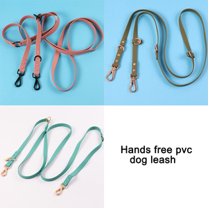 Set di <span class=keywords><strong>Collare</strong></span> e Guinzaglio per Cani all'Ingrosso in Morbido PVC Impermeabile <span class=keywords><strong>con</strong></span> Fibbia, Targhetta e Regolazione, Articolo di Lusso alla Moda - Product Image 4