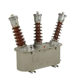 JLS-35kV ثلاث مراحل محول متكامل صندوق قياس الطاقة المركب على عمود غاطس الزيت من نوع HV