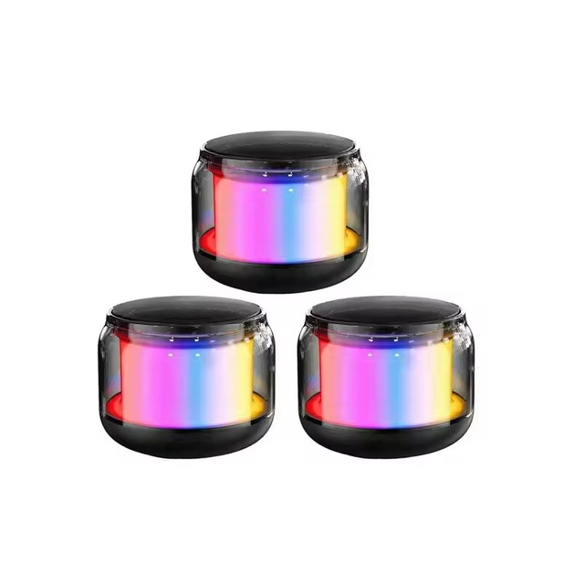 Outdoor Portable Stereo Surround 5.0 Wireless Speaker 6 Color IPX7 Waterproof 20W HIFI Sound RGB Waterproof Party Speaker S300