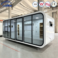 Kiosque de vente mobile extérieur modulaire Apple Cabin de 6 m, stand de vente portable