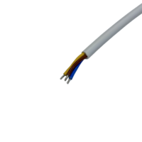 Cable de Alimentación IEC C13 con Conector a Tierra, Certificado SI 32 SII 3G, Gris Blanco, para Computadora, Monitor, TV, Impresora, Servidor, Repuesto