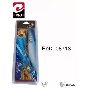 Forbici da Parrucchiere con Lama Dritta e Manico in Acciaio Inossidabile per Uso Professionale - Product Image 2