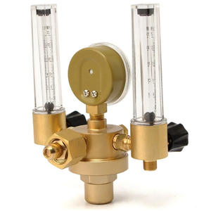 Régulateur de pression à double manomètre Argon CO2, débitmètre TIG MIG pour GPL, propane, acétylène, usage industriel, réduction de pression - Product Image 1