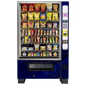 Máquina Expendedora de alimentos y bebidas, con lector de tarjetas, barata