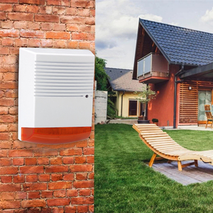 Hot Bán Red Nhấp Nháy Ngoài Trời Còi Báo Động Ngoài Trời Dummy Còi Báo Động Không Thấm Nước An Ninh Nhà - Product Image 4
