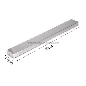 <span class=keywords><strong>Support</strong></span> Magnétique Mural pour <span class=keywords><strong>Couteaux</strong></span> en Acier Inoxydable pour Cuisine, avec Bande Magnétique pour Réfrigérateur, Blocs et Sacs Rouleaux - Product Image 1