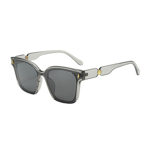Lunettes de soleil tendance 2024 de haute qualité pour hommes, lunettes de soleil surdimensionnées pour hommes, lunettes rectangulaires - Product Image 3