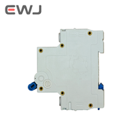 Contacteur de puissance AC MCB 1P 2P 3P 4P 6A 16A 20A 40A 63A AC 230V 400V bouton interrupteur relais thermique disjoncteur Miniature