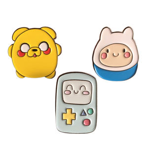 Broches de revers en métal émaillé dur plaqué argent, écologiques et créatives, fabrication artisanale professionnelle, directement de l'usine | - Product Image 4