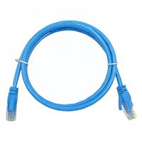1Meter Kabel Jaringan Gigabit Ethernet Cat6 Tembaga Bebas Oksigen Router Broadband Kategori 6 Kecepatan Tinggi 1m~20m
